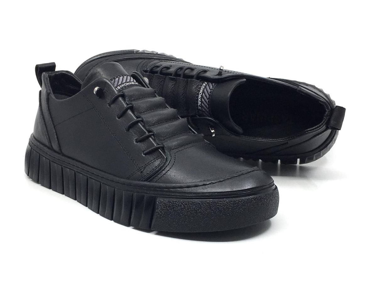 Taşpınar 825 %100 Hakiki Deri Erkek Kışlık Rahat Günlük Spor & Sneaker Yeni Sezon Özel Üretim Ayakkabı 40-44
