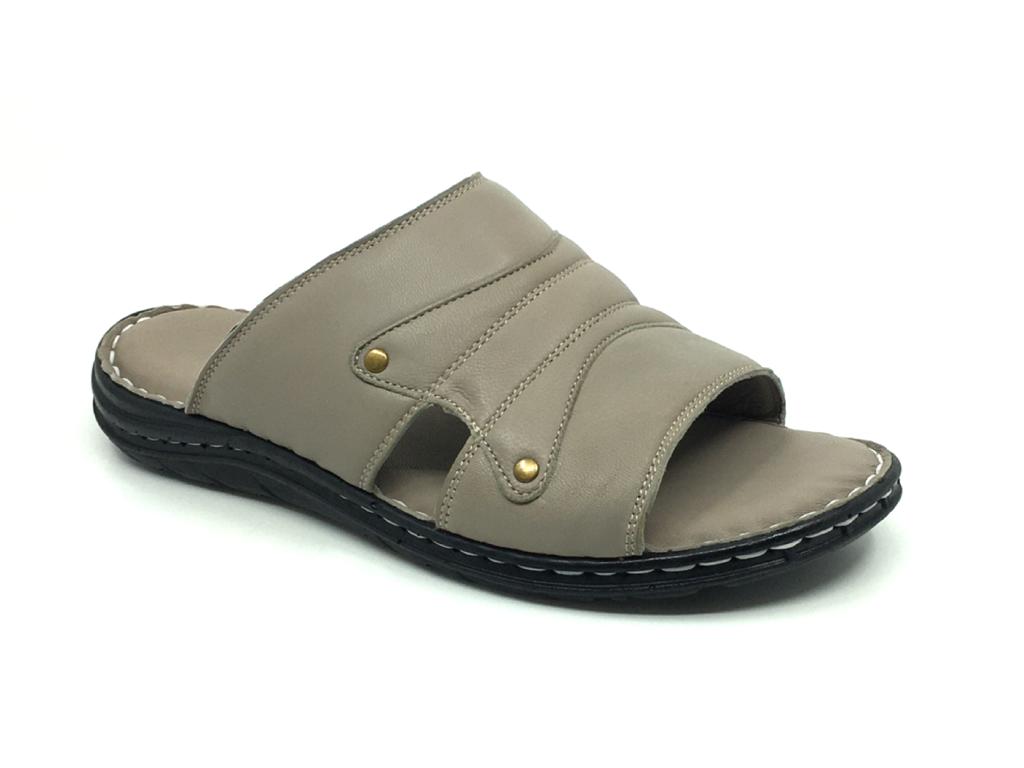 Erdem %100 Deri Ortopedik Erkek Terlik-Sandalet 40-45