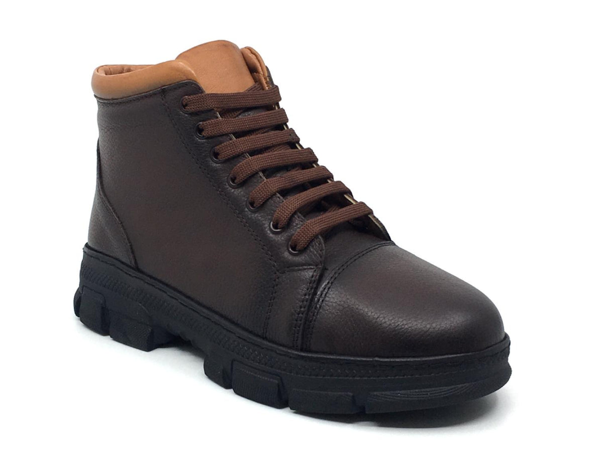 Taşpınar %100 Hakiki Deri Kadın Kışlık Günlük Fermuarlı Sneaker Bot 36-41