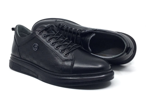 Taşpınar 631 %100 Hakiki Deri Sneaker Ortopedik Kışlık Erkek Rahat Günlük Ayakkabı 40-44