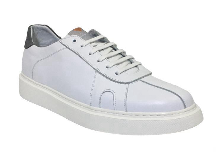 Luis Figo Hakiki Deri Ortopedik Erkek Rahat Günlük Büyük Numara Sneaker Ayakkabı 45-50