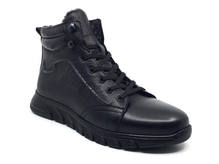 Taşpınar %100 Hakiki Deri Erkek Kışlık Outdoor Spor Bot Kürklü Yeni Sezon 40-44