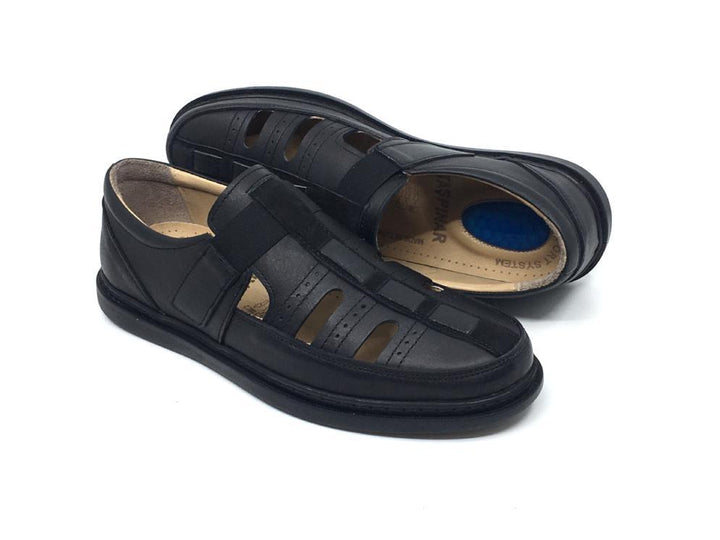 Taşpınar Hakiki Deri Ortopedik Erkek Günlük Yazlık Spor Sandalet 40-45