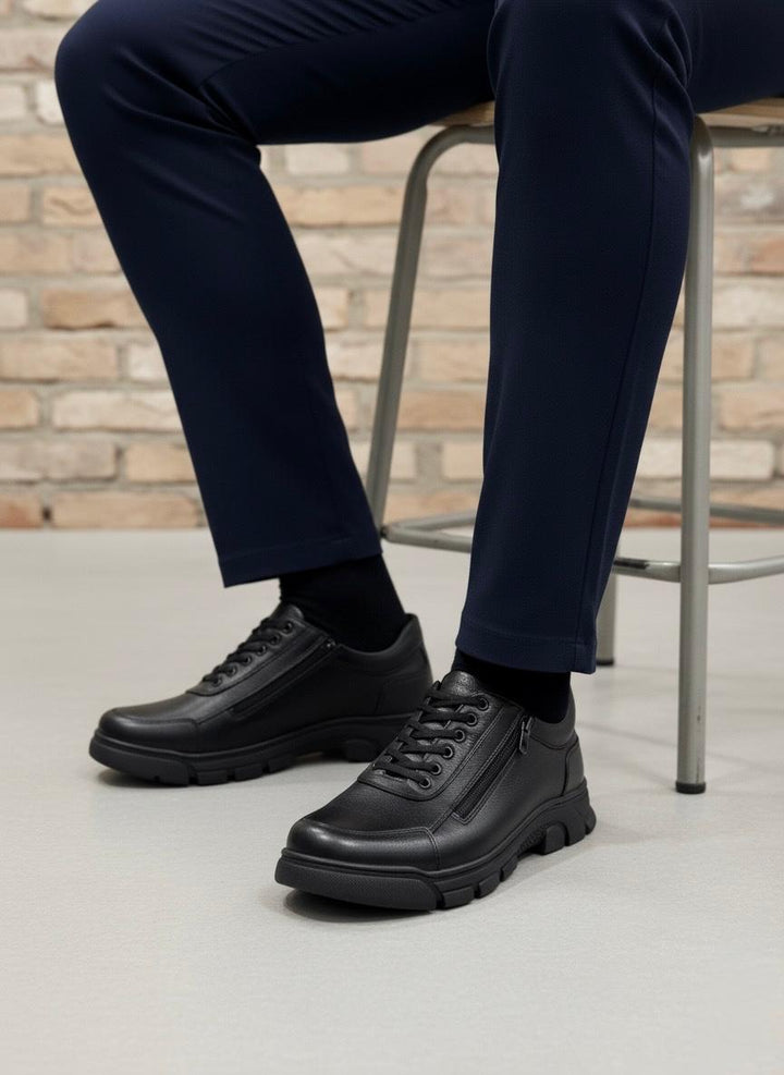 Taşpınar Kale %100 Hakiki Deri Erkek Kışlık Rahat Günlük Outdoor Spor Ayakkabı 40-44