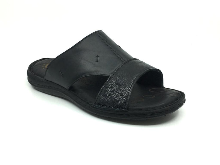 Erdem %100 Deri Ortopedik Erkek Terlik-Sandalet