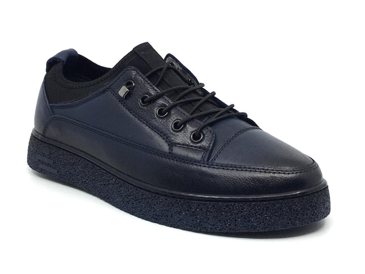 Catelli %100 Deri Ortopedik Erkek Kışlık Rahat Günlük Bağsız Sneaker Ayakkabı 40-44